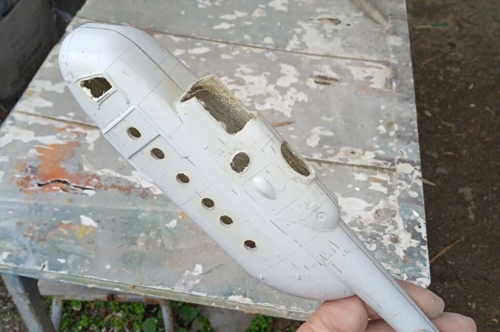 Mil Mi-8 scaled model production